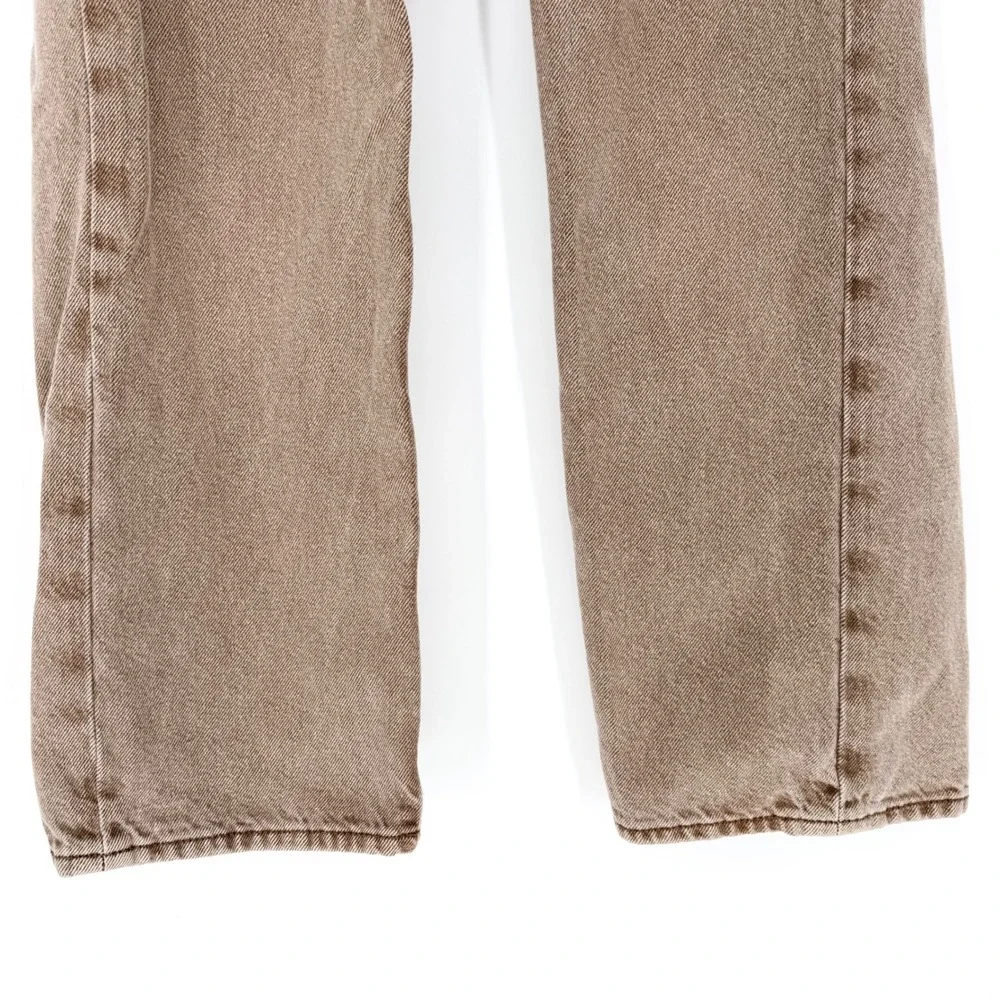 Old Navy 2024 Boys Baggy Carpenter Jeans Built In Tough Light Brown Wash Size 10
